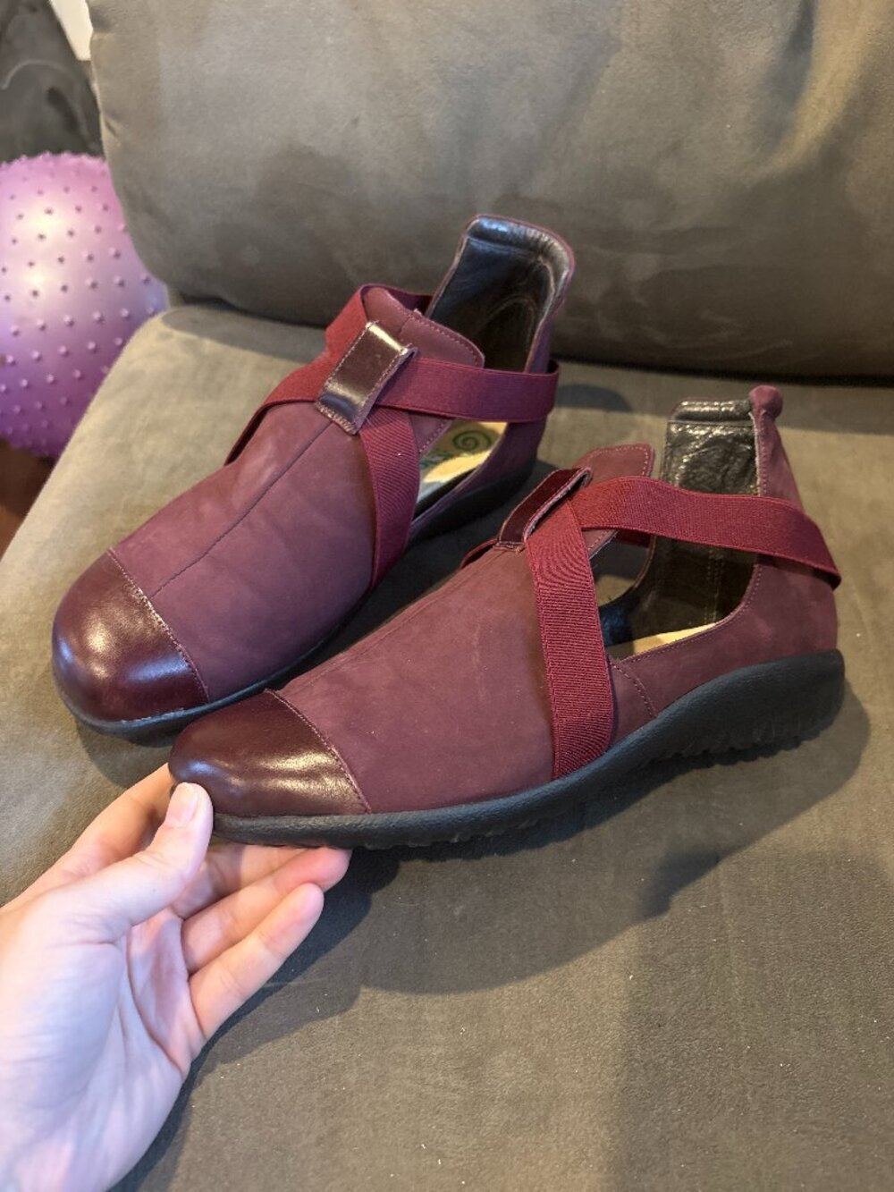 Naot Women's Rakua slip-on shoe Violet Leather